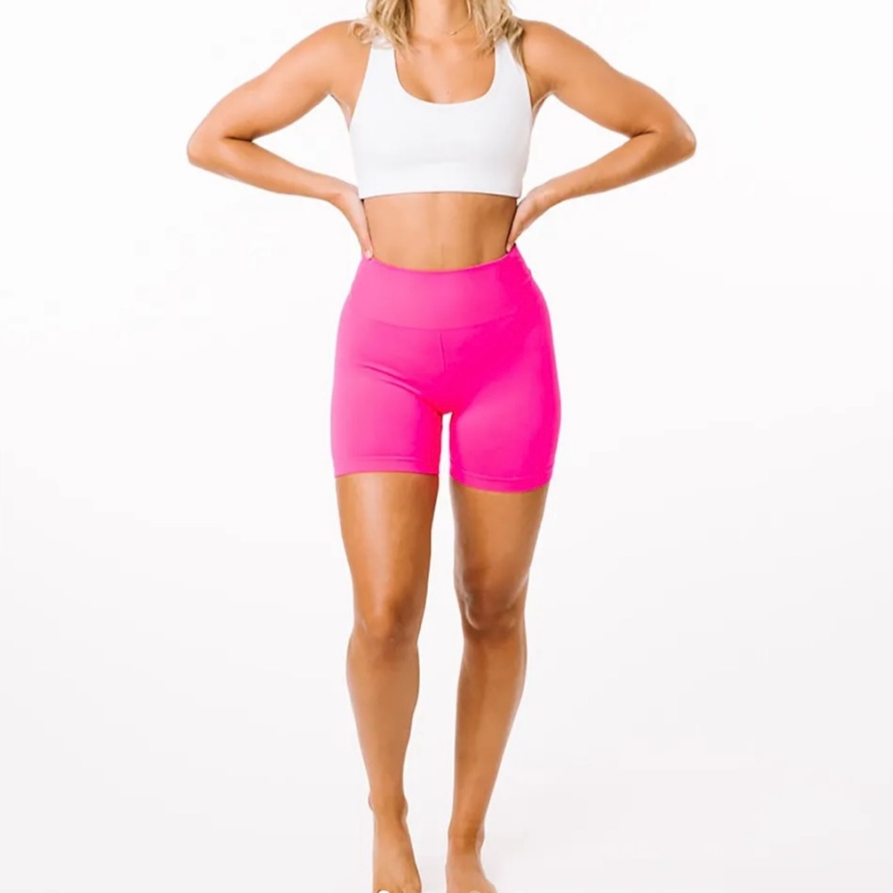 Hot Pink Seamless Hustle Short